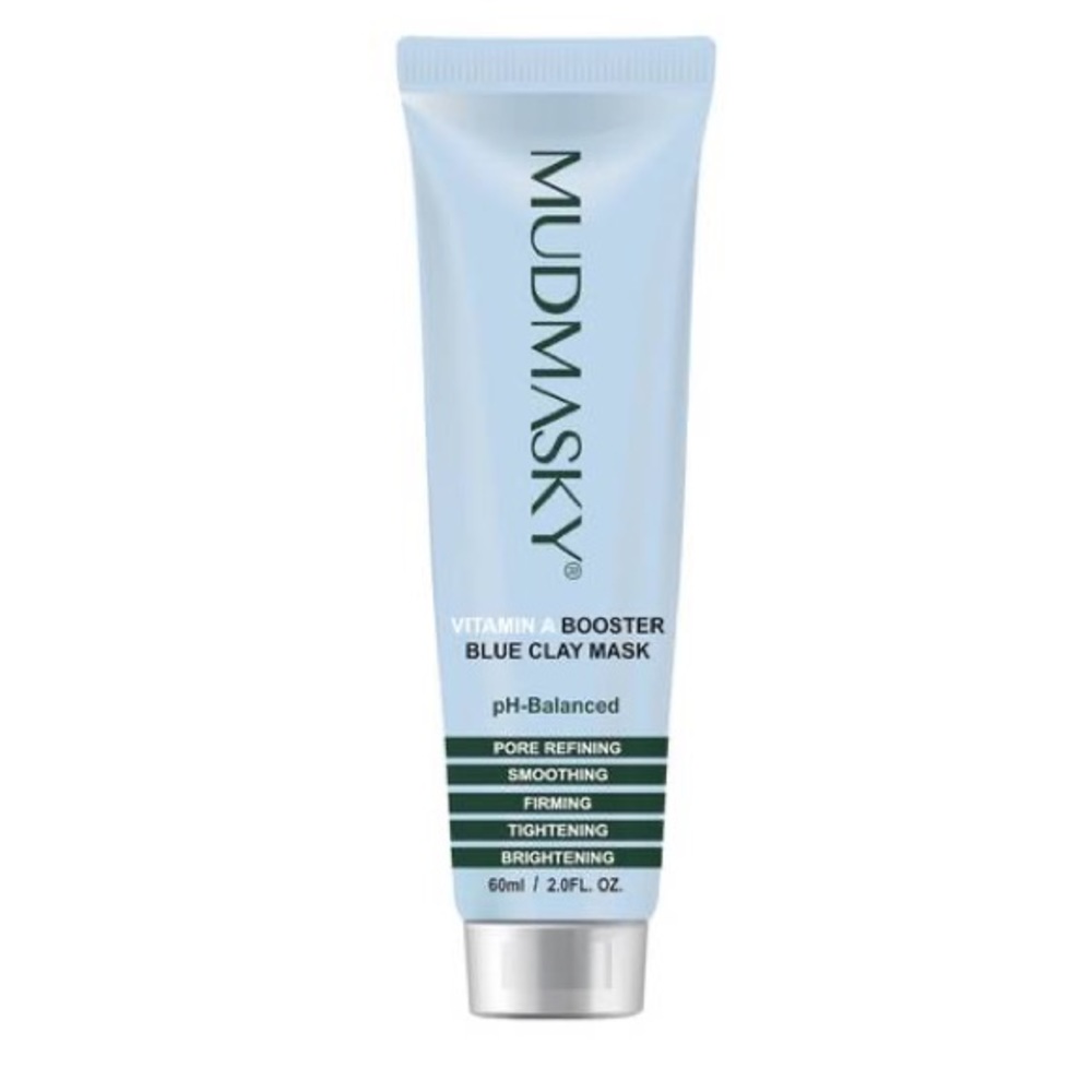 Mudmasky Vitamin-A Booster Blue Clay Mask - Full Size (2oz)